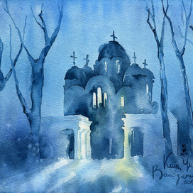 Киев вечерний-таинственный