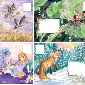 Иллюстрации к "Азбуке в стихах" №3