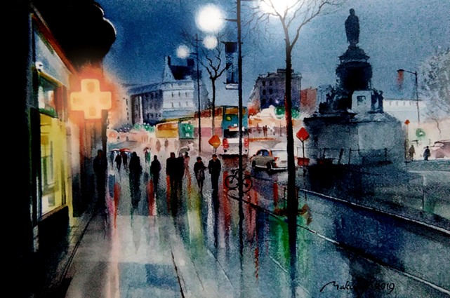 ,,Вечерний Дублин,,