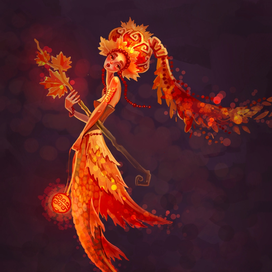 Русалка осень