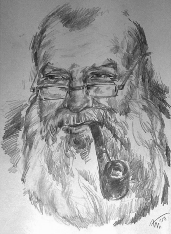 Самый красивый автопортрет с падлючными чертиками в глазах :)