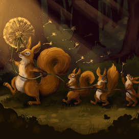 Самый длинный одуванчик