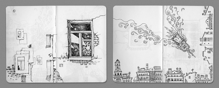 Почеркушки в МОЛЕСКИН