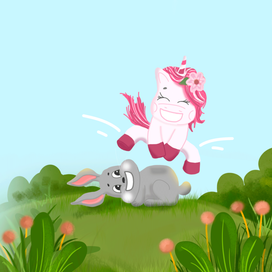 Иллюстрация для детской книги          