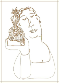 портрет с кактусом