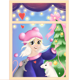 Новый год с крысками!