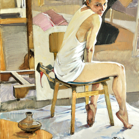 В мастерской