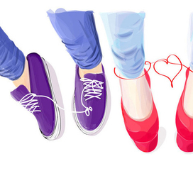 Туфельки и кедики  