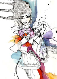 Иллюстрация для Yoga Journal Russia