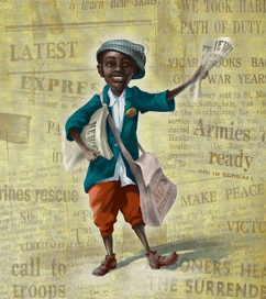 маленький разносчик газет