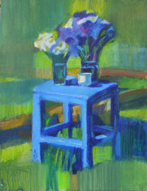 Синий букет