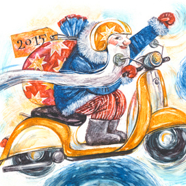 Мороз-гонщик