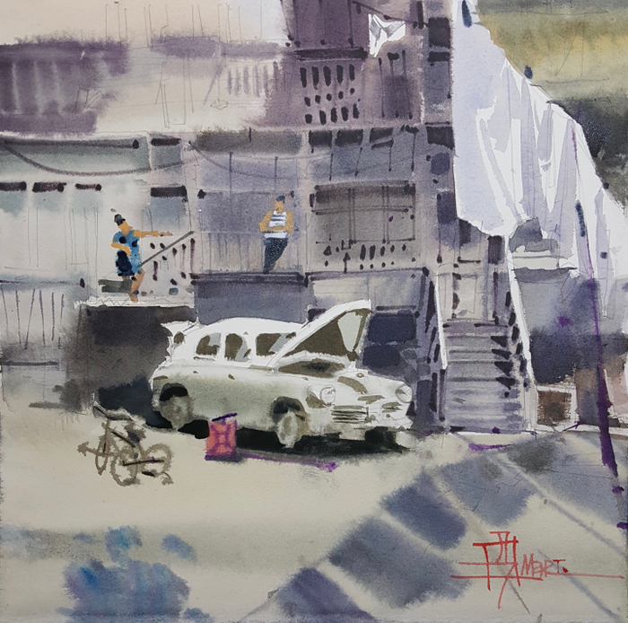 двор в Тбилиси