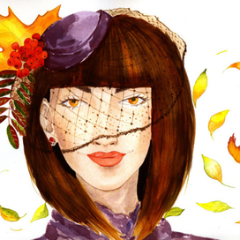 Девушка-осень