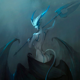 Демон в черном