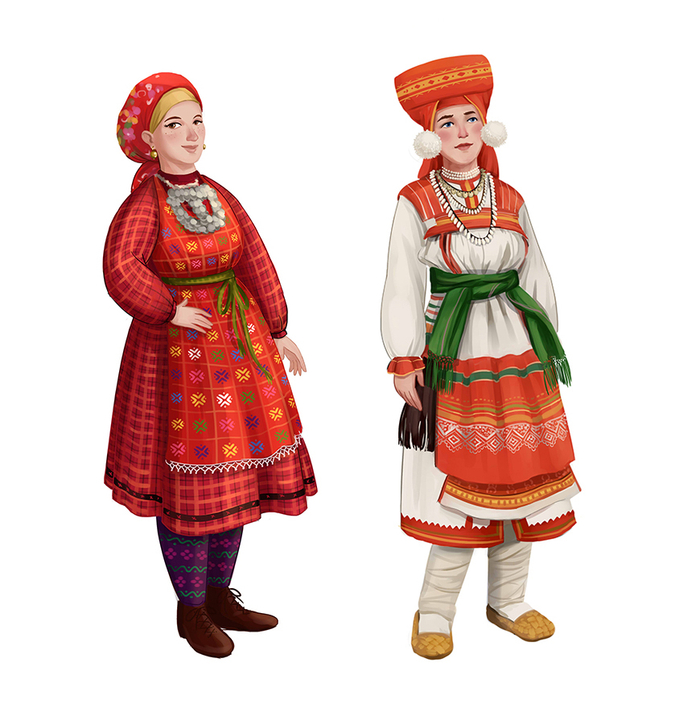 Национальные костюмы