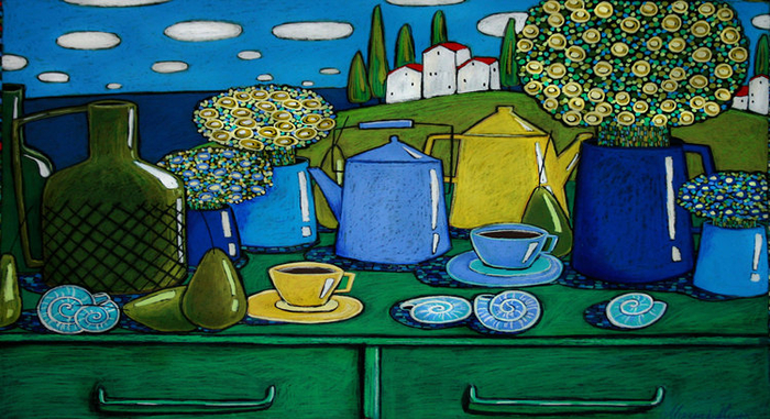 Кофе у моря ...