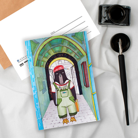 Иллюстрация для открыток. 