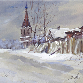 русская зима