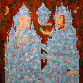 Тонкое кружево любви между Востоком и Западом