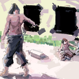 аниме мальчик 