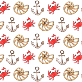 Морской принт