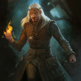 Ведьмак и паночка 