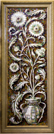 орнамент листья и цветы