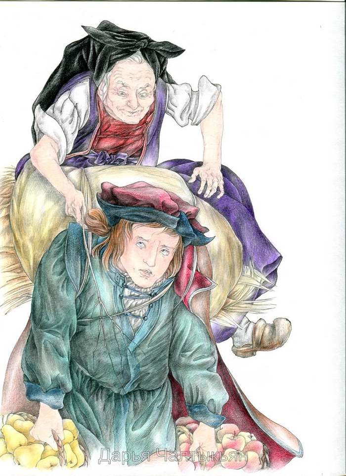 Девица у колодца