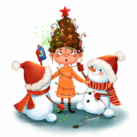 Подготовка к Новому Году.