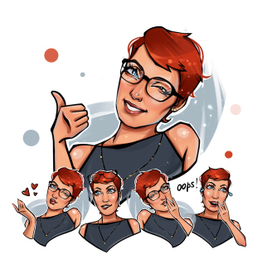 Стикерпак для офисного работника