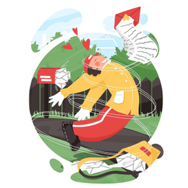 Влюбленный почтальон