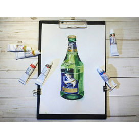 Бутылка пива