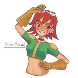 Молли пилот из мультфильма «Обан: Звездные гонки»