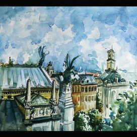 Панорамма старого города