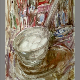 Из серии "МБ" Еще не отцеж0нные вареные яйца