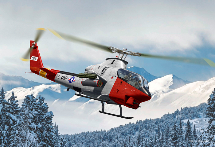 "Arctic Cobra" ( box art for ICM )