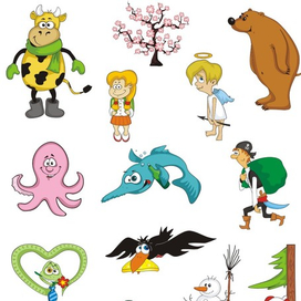 векторные мультяшки