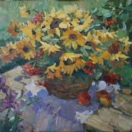 Подсолнухи