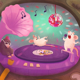 Мыши-соседи, карточка имаджинариум 