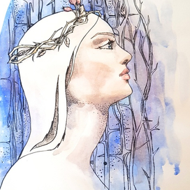 Женские лики. Зима