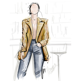 Девушка в баре