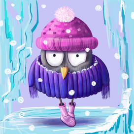 Холодно зимой