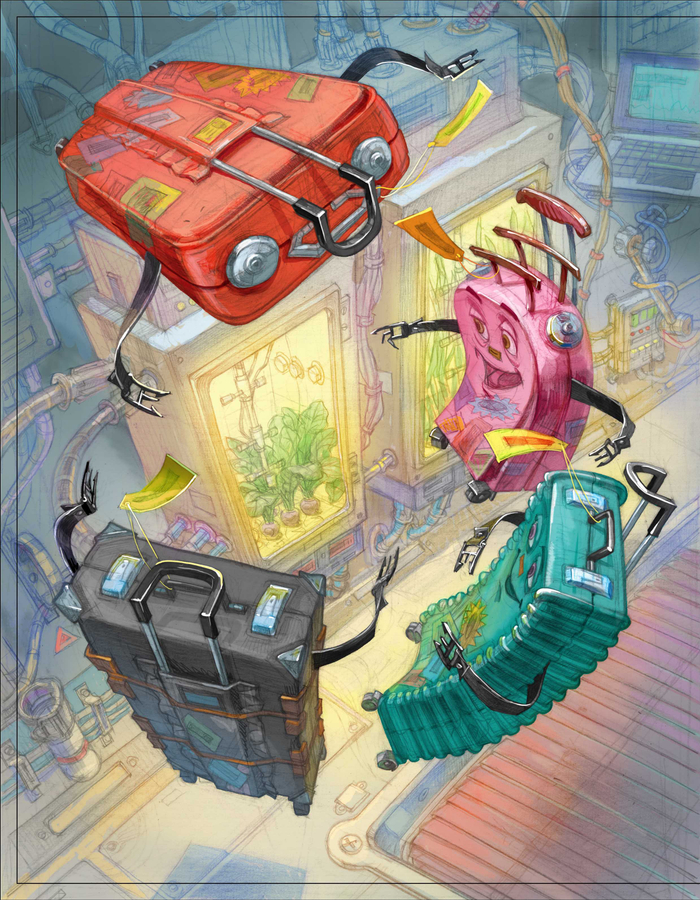 Приключения Чемоданов в космосе