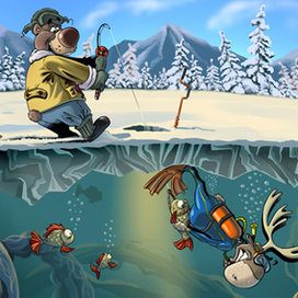 Зимняя рыбалка