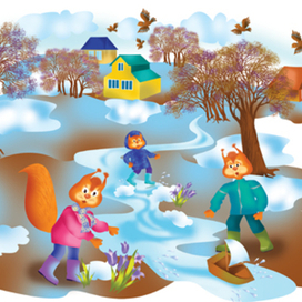 весна для словаря