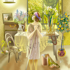 Пастушка четвероногой мебели