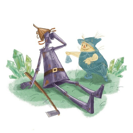 Страшила и Железный Дровосек