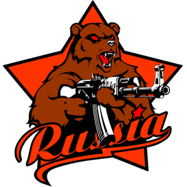 Angry Bear with Gun
