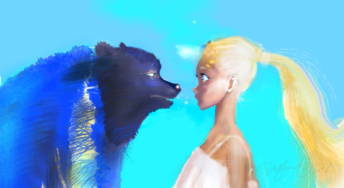 The erotic fairy tale "Masha and the Bear, or miraculous transformation"